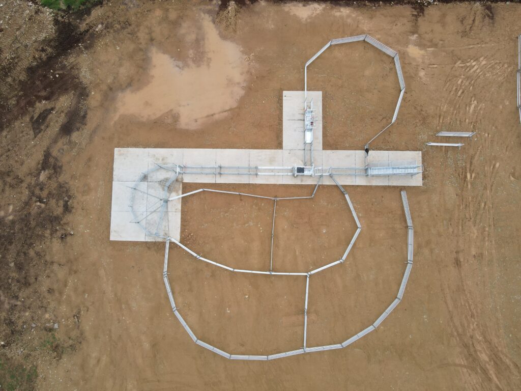 Algar 3m steel kraal panel for cattle handling Algar 3m staal kraalpaneel vir beeshantering