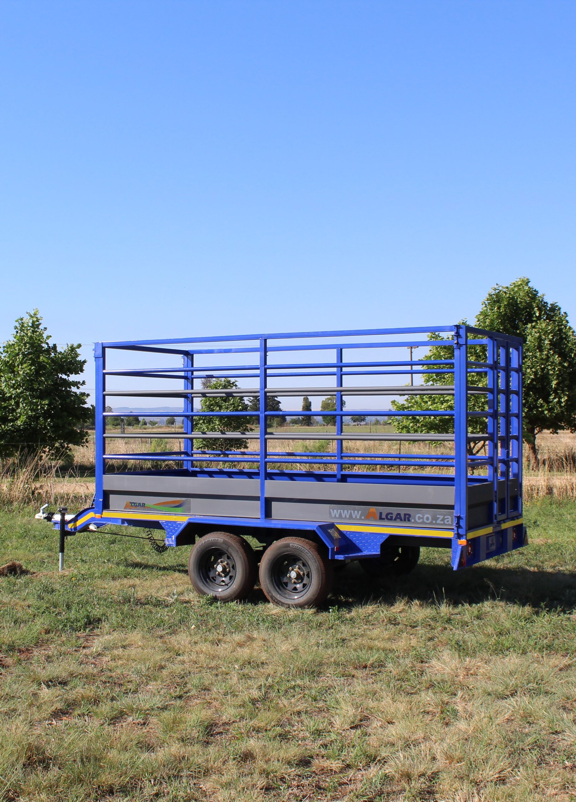 cattle trailer for livestock transport